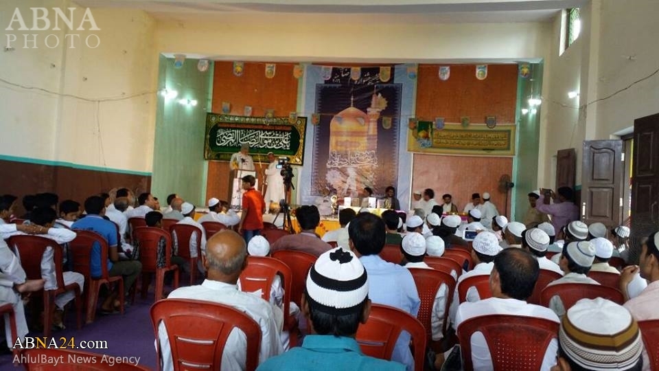 Suasana Peringatan Wiladah Imam Ridha As di India 